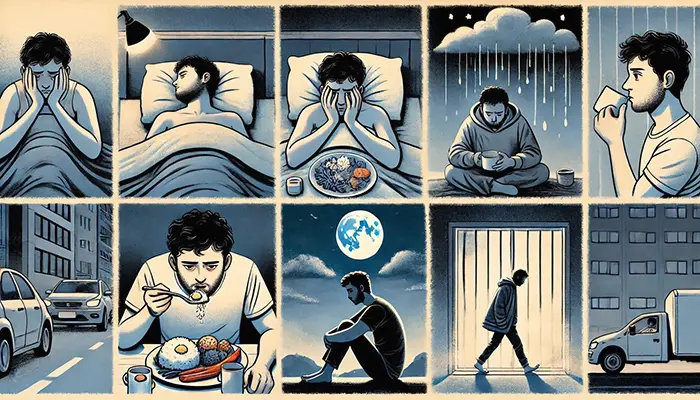 علائم سگ سیاه افسردگی