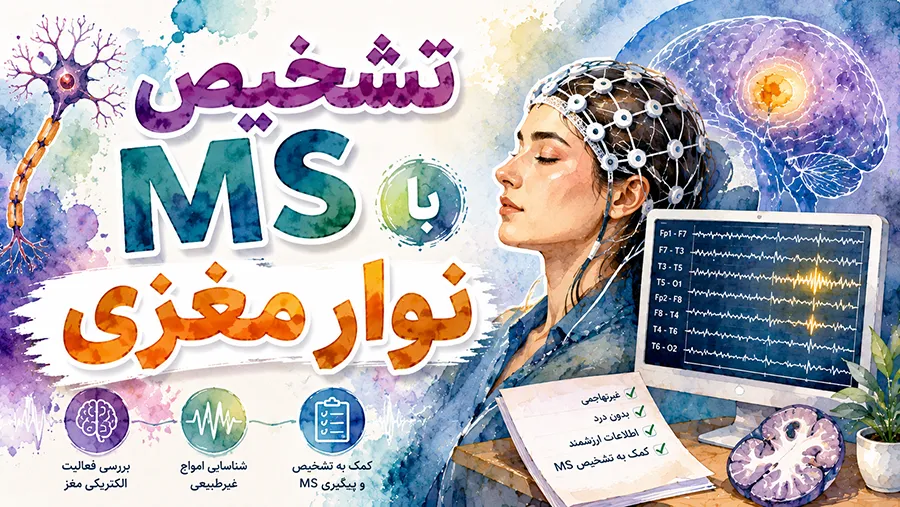 ام اس و نوار مغز | علائم ابتلا به MS در نوار مغزی